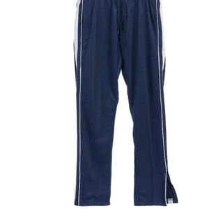 Gioberti Men's Track Running Sport Athletic Pants, Elastic Waist, Zip Bottom Med